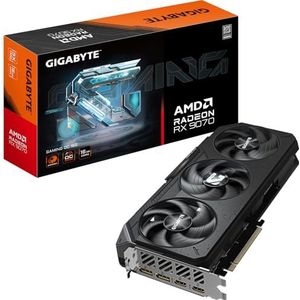 Gigabyte Radeon RX 9070 GAMING OC 16G grafische kaart - 16 GB GDDR6, 256bit, PCI-E 5.0, 2700 MHz Core Clock, 2 x DisplayPort, 2 x HDMI, GV-R9070GAMING OC-16GD
