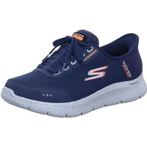 Skechers Go Walk Flex Herensneakers, Blauwe Marine, 49 EU