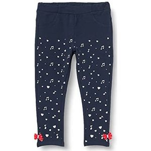 Chicco Babymeisje Pantaloni Lunghi in Caldo Cotone. Leggings, blauw, 62 cm