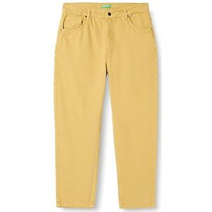 United Colors of Benetton Broek 4LYX575C3 jeans, geel 0V1, 29 dames, Geel 0 V1