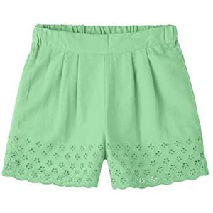 NAME IT Nkffiona Noos Shorts voor meisjes, Green Ash, 164 cm