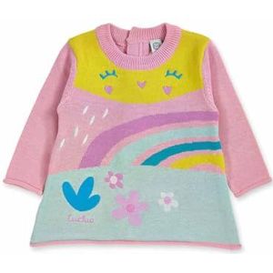 Tuc Tuc Tricot-jurk voor meisjes, roze, collectie Dragon Finder, Roze, 9 Maanden