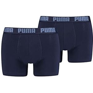 Puma heren Ondergoed Basic Boxers, Navy, XL