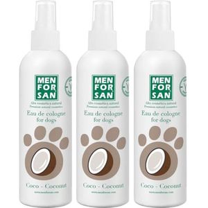 MENFORSAN Coconut Keulen-water voor honden 125 ml - Verpakking van 3 eenheden