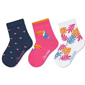 Sterntaler Uniseks kindersokken, marineblauw, 18 EU