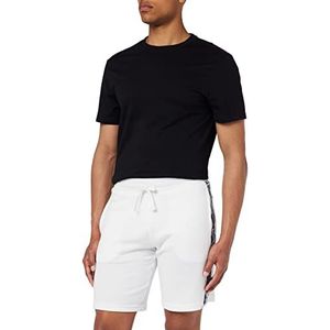 Emporio Armani Underwear Iconic Terry bermuda shorts voor heren, wit, XXL, wit, XXL