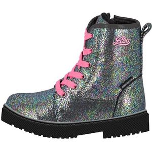 Lico Isalie hip modieuze laarzen voor meisjes, zilver, roze, 35 EU
