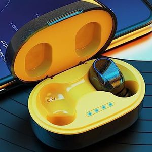 Rawrr Bluetooth hoofdtelefoon, draadloze in-ear hoofdtelefoon, bluetooth met microfoon, 25 uur speeltijd met led-display, hifi stereo, toetsbediening, voor mobiele telefoon, tablet, tv