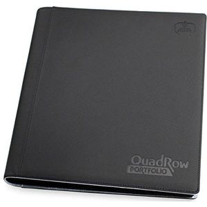 Ultimate Guard UGD010423 Portfolio 480-24-Pocket XenoSkin (Quadrow) verzamelkaartmap, zwart