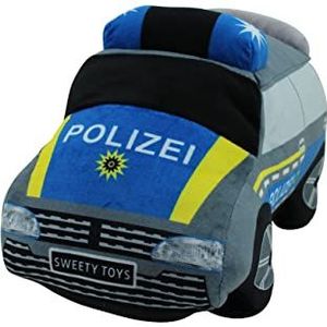 Sweety Toys 13784 politie pluche auto pluche knuffel politie