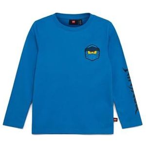 LEGO T-shirt voor jongens, blauw (middle blue), 92 cm