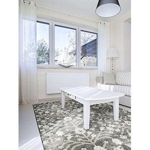 Benuta tapijt Shine antraciet 80x150 cm | modern tapijt voor woon- en slaapkamer