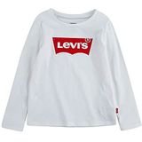 Levi's - Batwing - T-shirt - Wit - 100% Katoen, Lange Mouwen