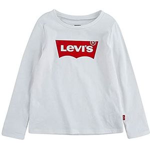 Levi's - Batwing - T-shirt - Zwart - Katoen - Lange Mouwen