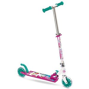 Mondo Toys 28515 Aluminium scooter, eenhoorn, aluminium step voor kinderen, verstelbaar stuur, 2 wielen