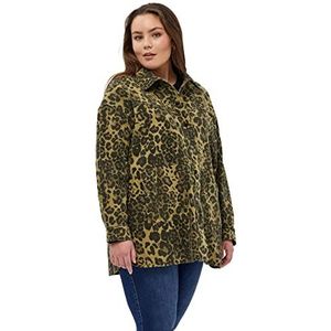 Peppercorn Dames, Catja Jacket Curved, Jas, 3005P GROEN MOSS PR, 50