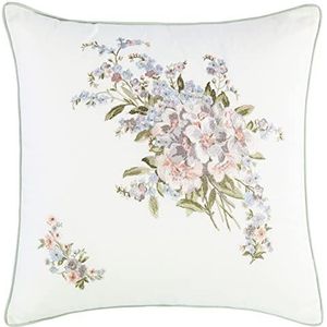 Laura Ashley 220886 Harper Decoratieve Pillow, lichtgroen, 18x18