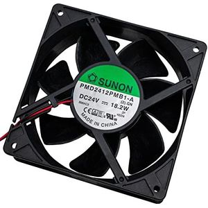 Sunon Ventilator 120x120x38mm PMD2412PMB1A DC 24V 4200 rpm 54dBA kogellagers