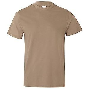 Velilla T-shirt, korte mouwen, beige, maat 2XL