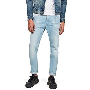 G-Star Raw 3301 Slim Fit Jeans heren, Medium Aged 9118-071, 26W / 30L
