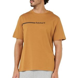 Timberland T-shirt met korte mouwen 3 Tier3, Wheat Boot, M, Wheat Boot, M