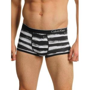 Calvin Klein Onderkleding U8516A / Low Rise Trunk Herenbroek, Zwart (Tb3 Textured Stripe Black), 6