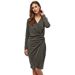 Desires Dames Katana Wrap Jurk, Beluga Groen, L