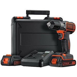 Black + Decker ASD14KB Accu-klopboormachine, 14,4 V, 1,5 A