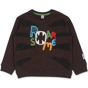 Tuc Tuc Pluche sweatshirt voor kinderen, donkergrijs, collectie My Troop, Grijs, 9 meses