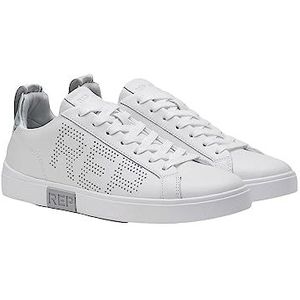Replay Dames Cupsole Sneaker Polys W Three Schoenen, Wit (White Silver 081), 35, Wit Zilver 081, 35 EU