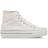 Mustang - Bigger X - Sneakers - Wit - Stof - Casual