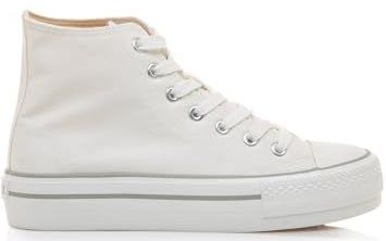 Mustang - Bigger X - Sneakers - Wit - Stof - Casual