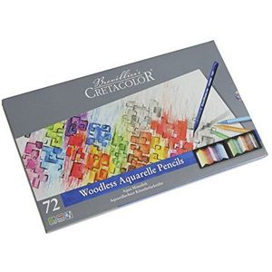 CRETA COLOR Cretacolor 250 Aqua Monolith Navulling Pack van 72, meerkleurig, 72 STK