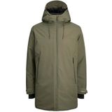JACK & JONES Heren Jcofusion Technical Parka Sn, Grape Leaf, L, grape leaf, L
