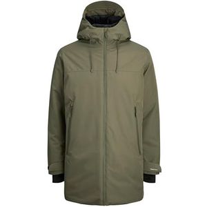 JACK & JONES Heren Jcofusion Technical Parka Sn, Grape Leaf, L, grape leaf, L