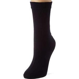 Nur Die 487805 damessokken, zonder rubber, 3 stuks, blauw (maritiem 190), 35-38 EU