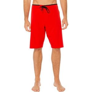 Silwave Unisex Heren Durafit Stretch Effen Garen Dye Boardshort