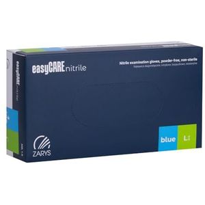 Klushandschoenen - Blauw - Nitril - 100 Stuks