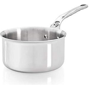 De Buyer Affinity braadpan, roestvrij staal, zilver, 18 cm