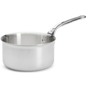 De Buyer Affinity braadpan, roestvrij staal, zilver, 18 cm