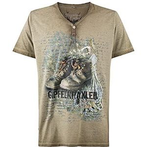 Stockerpoint Heren Gipfelkraxler T-shirt, zand, 3XL