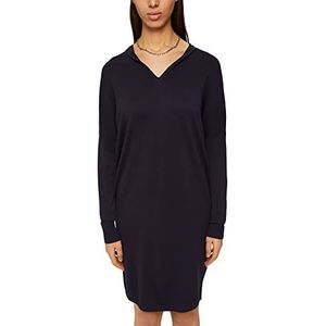 ESPRIT Collection Gebreide jurk met LENZING ™ ECOVERO™, navy, S