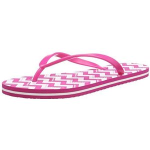 Calvin Klein K9wk001062 Teenslippers voor dames, Roze Merengue Roze Wit Pc3, Gr. 39/40 (Herstellergröße: L)