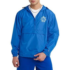 Champion Heren Stadion Packable linkerborst grafisch opvouwbare jas, Bright Royal-586dqa, XX-Large