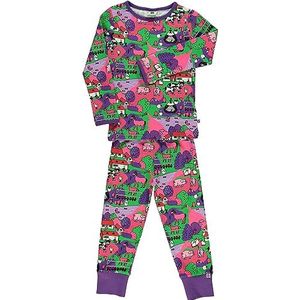 Småfolk Nightwear Farm, roze, 3-4 Jaren