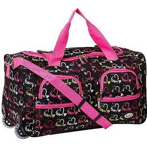 Rockland Pannenset bagage Rolling 55,9 cm Duffle Bag, heart1, één maat