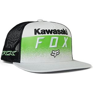 Fox Racing Heren Fox X KAWI Snapback HAT, staal grijs, one size, Staal Grijs, One Size