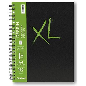 Canson XL Dessin notitieboek A4, 60 vellen, fijn 160 g