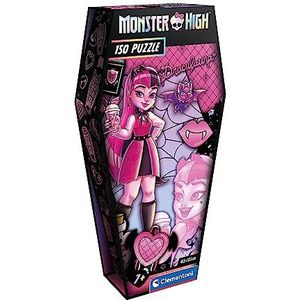Clementoni - 28184 - Supercolor Puzzel - Monster High Draculaura - 150 Stukjes - Kinderpuzzels, 7 Jaar, Gemaakt in Italië