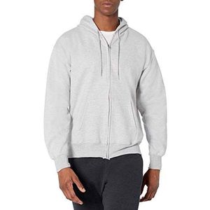 Hanes Ultimate Heavyweight heren fleece capuchonpullover Full Zip